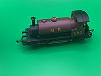 Hornby - R1115 - Class 0F Pug 0-4-0T 895 Midland Railway