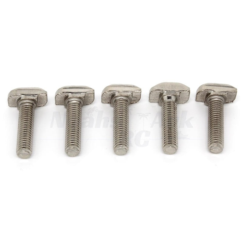 Aluminium Profile Steel Nickel T Bolts