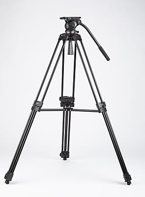 TOWER100 | Aluminum Camera Tripod KIT, with SWIT TH100A Fluid Video Head, Mid-level Spreader, 10kg Payload, Soft Bag