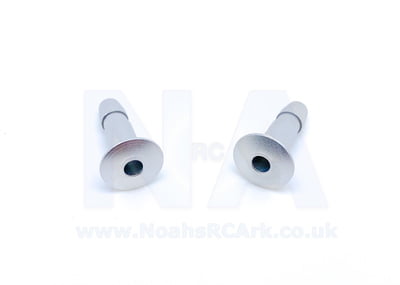 2 x Flush Alloy Boat Outlet Aluminium Water 3mm Cooling Nitro Petrol Electric