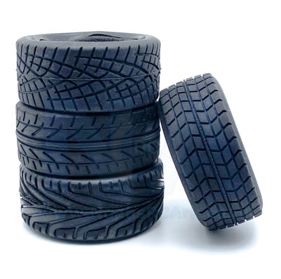 RC Car 1:10 Road Tyre Set Scale Rubber 62mm 26mm Traxxas HSP Tamiya HPI Kyosho RC Car 1:10 Road Tyre Set Scale Rubber 62mm 26mm Traxxas HSP Tamiya HPI Kyosho