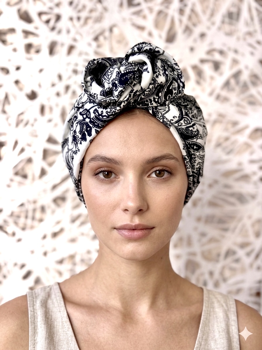 TURBANTE CORTO KALEIDO
