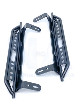 Traxxas TRX4 Metal Running Boards Steel Heavy Duty Protection Guard Skid Plate Traxxas TRX4 Metal Running Boards Steel Heavy Duty Protection Guard Skid Plate