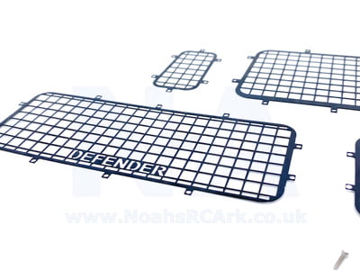 TRX4 Defender Metal Window Guards TRX4 Defender Metal Window Guards
