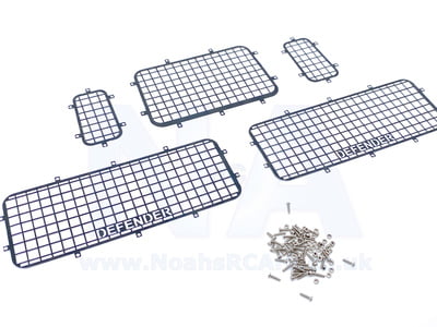 TRX4 Defender Metal Window Guards TRX4 Defender Metal Window Guards