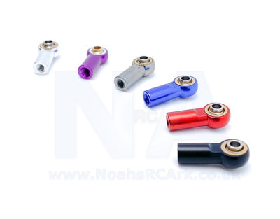 2 x Alloy M3 Tie Rod End Ball Joint Rc Car Crawler Aluminium Boat Rudder Colours 2 x Alloy M3 Tie Rod End Ball Joint Rc Car Crawler Aluminium Boat Rudder Colours