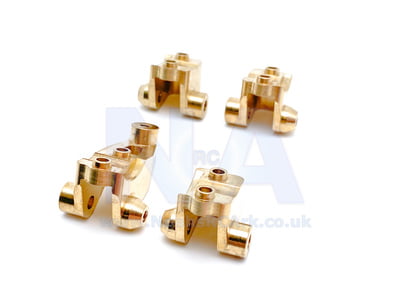 TRX4 Brass Lower Shock Mounts TRX4 Brass Lower Shock Mounts