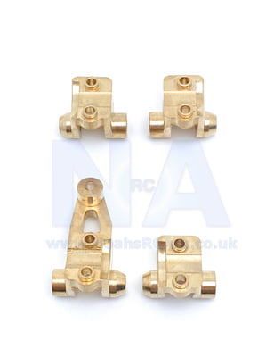 TRX4 Brass Lower Shock Mounts TRX4 Brass Lower Shock Mounts