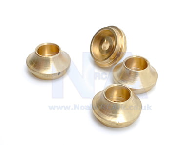 TRX4/6 Brass Spring Retainer Cups TRX4/6 Brass Spring Retainer Cups