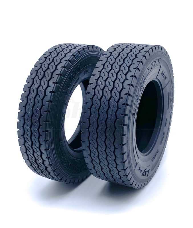 1:14 Scale Lorry On Road Tyres (Soft) (1Pr) 1:14 Scale Lorry On Road Tyres (Soft) (1Pr)