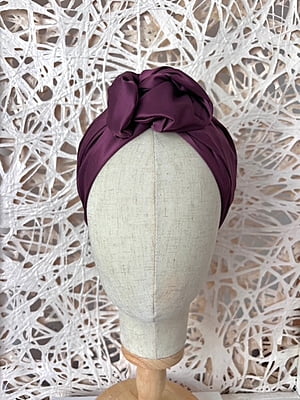 TURBANTE CORTO BORGOÑA TURBANTE CORTO BORGOÑA