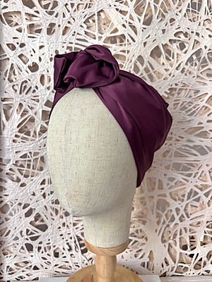 TURBANTE CORTO BORGOÑA TURBANTE CORTO BORGOÑA