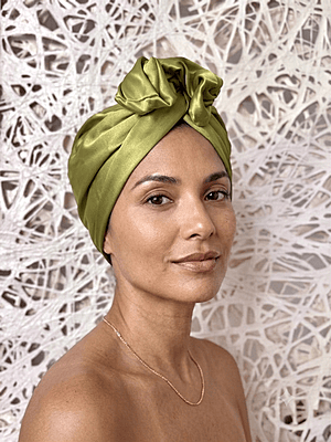 TURBANTE CORTO OLIVA