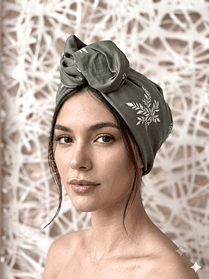 TURBANTE CORTO CRISTAL TURBANTE CORTO CRISTAL