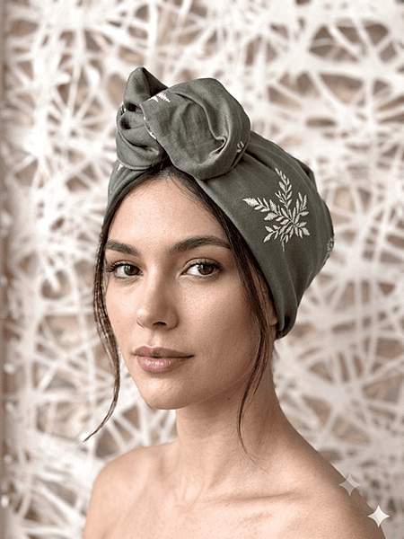 TURBANTE CORTO CRISTAL TURBANTE CORTO CRISTAL