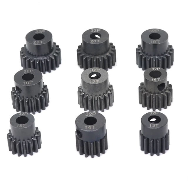 13T-21T 32P Pinion Gear (5.0mm) 13T-21T 32P Pinion Gear (5.0mm)
