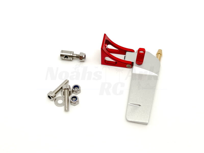 Aluminium Rudder Small (Red)