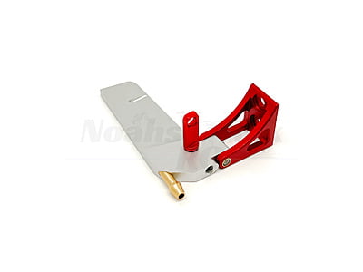 Aluminium Rudder Small (Red)