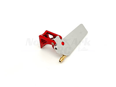 Aluminium Rudder Small (Red)