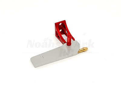 Aluminium Rudder Small (Red)