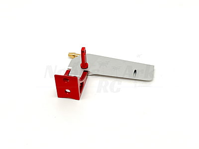 Aluminium Rudder Small (Red)