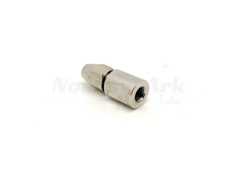 Stainless Motor Flexi Coupling[M6.35 x 4mm CW (RH)]
