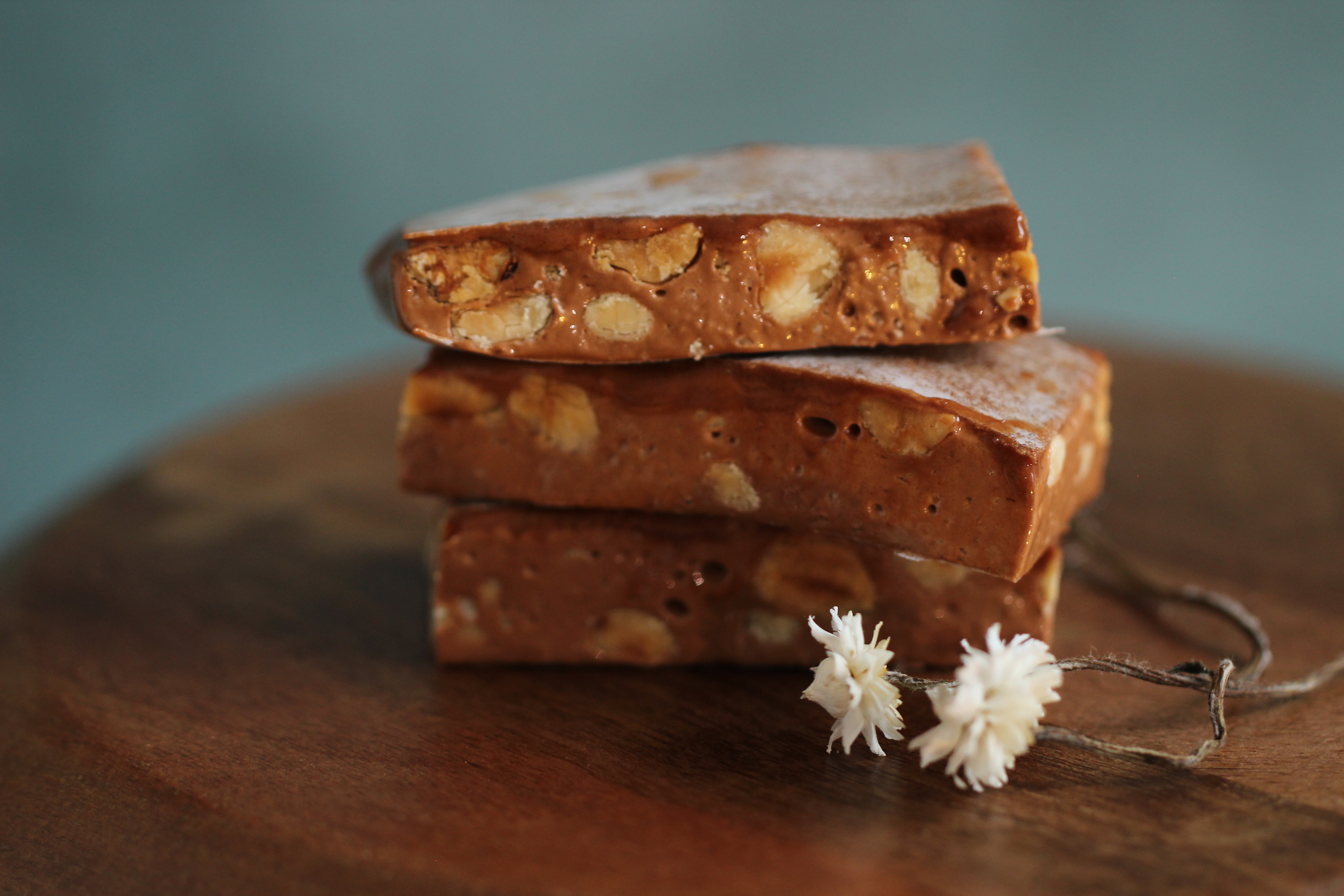 Chocolate and Hazelnut Nougat