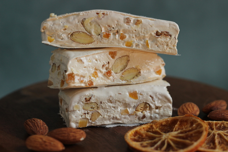 Spiced Orange and Almond Nougat