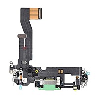 Genuine Apple iPhone 12 , 12 Pro - Replacement Charging Port Flex Cable With Microphone - Green - Original