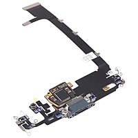 Apple iPhone 11 Pro Max - Replacement Charging Dock Flex Cable With Main Microphone - Green