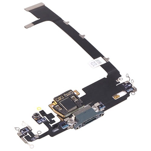 Apple iPhone 11 Pro Max - Replacement Charging Dock Flex Cable With Main Microphone - Green