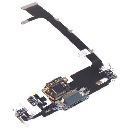 Apple iPhone 11 Pro Max - Replacement Charging Dock Flex Cable With Main Microphone - Green