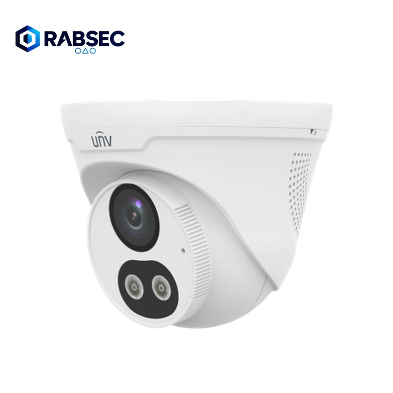 UNV IPC3618LE-ADF28KC-DL – 4K Dual Light Turret Camera (8MP, Mic, Two-Way Audio)