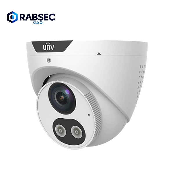 UNV IPC3618SB-ADF40KMC-I0 – 4K Tri-Guard Camera (8MP, AI, WhiteLight, Two-Way Audio)