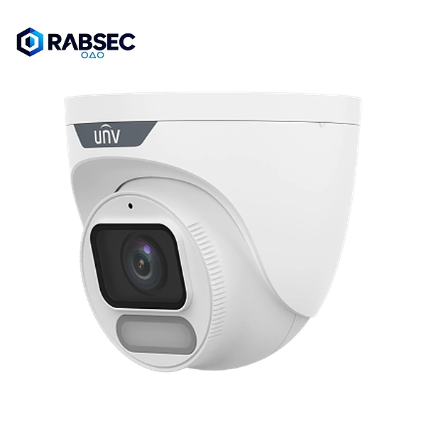 UNV IPC3628LE-ADF28K-WP – OwlView Turret Camera (8MP, WhiteLight, Mic)