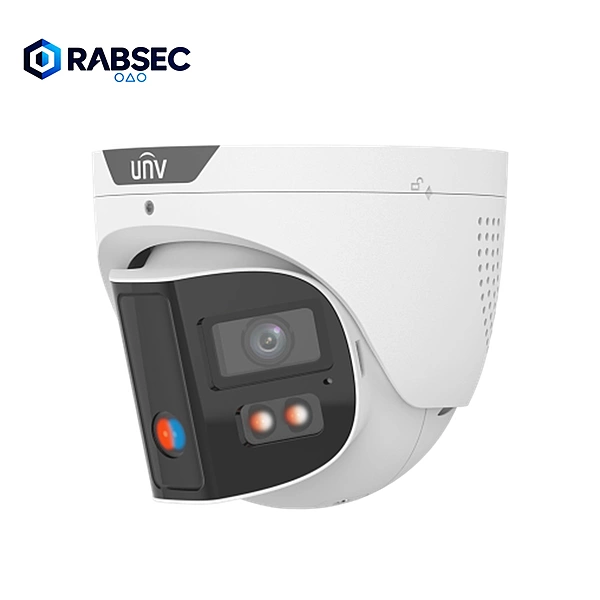 UNV IPC3K28SE-ADF28KMC-DL-I0 – Dual Lens Tri-Guard 2.0 Camera (8MP, AI, WhiteLight, Two-Way Audio)