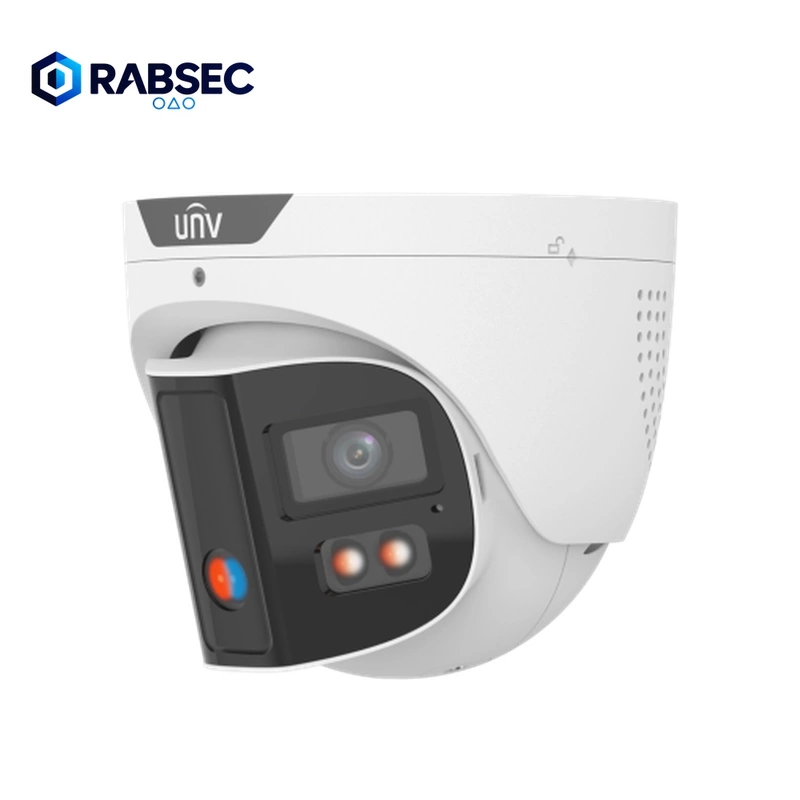 UNV IPC3K28SE-ADF28KMC-DL-I0 – Dual Lens Tri-Guard 2.0 Camera (8MP, AI, WhiteLight, Two-Way Audio)