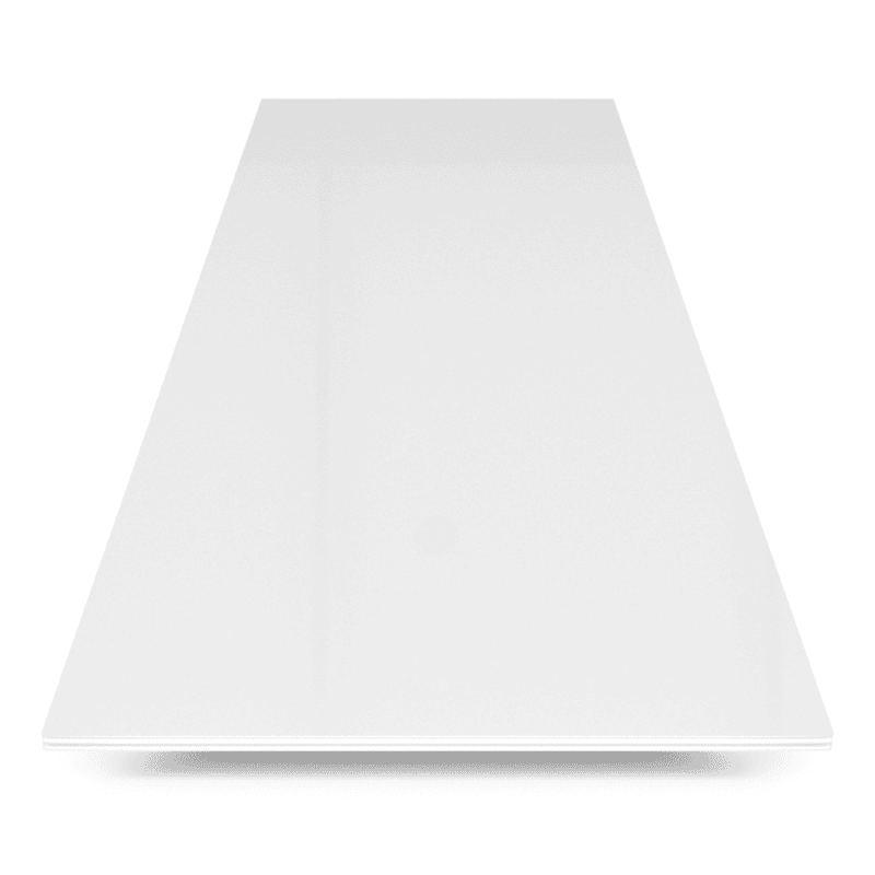 Hygienic Solid PVC Bath Panel / Cladding Sheet - 800 x 600 x 2.5mm