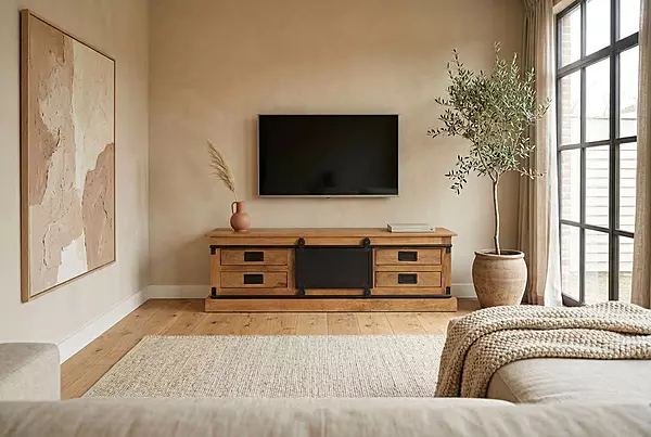 Estate TV Unit 155 Almond