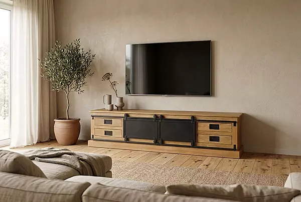 Estate TV Unit 200 Almond