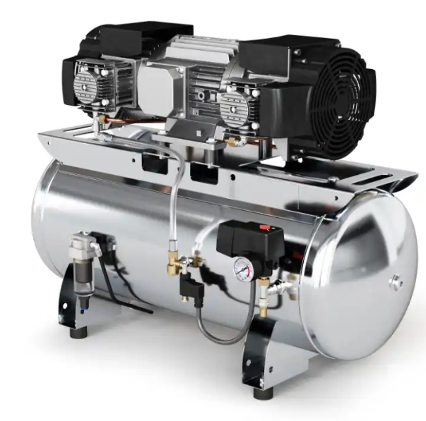 Compressore medicale GENTILIN Clinic Air 4 cilindri 6/90 T/U Compressore medicale GENTILIN Clinic Air 4 cilindri 6/90 T/U