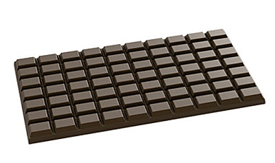 Schokoladenform, Tafel, 400 g