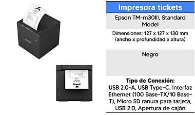 Impresora Epson TM-30III