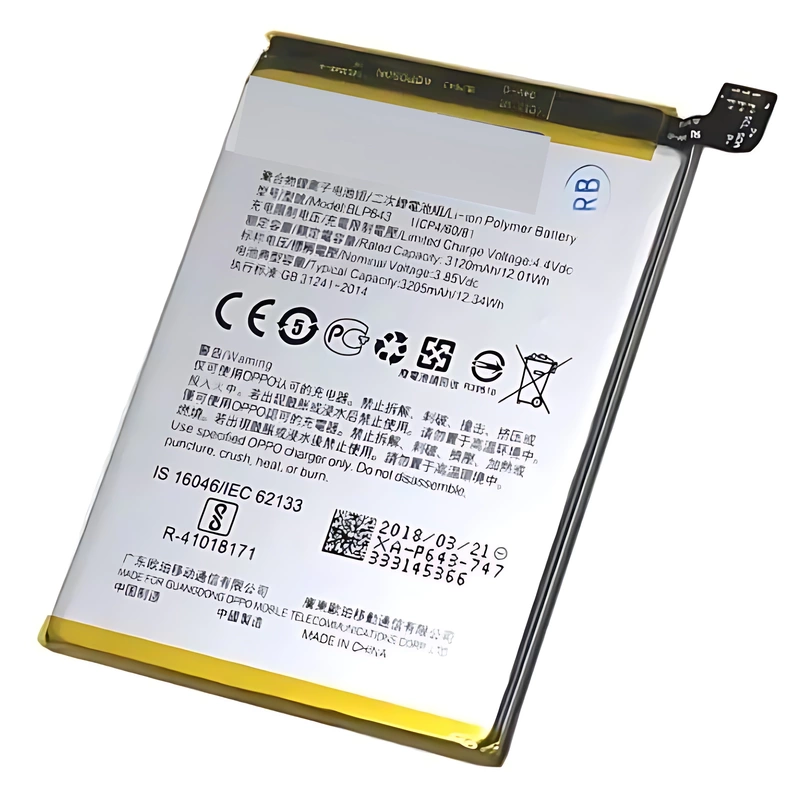 For Oppo R11 - Replacement Internal Battery Pack - BLP643 3205mAh
