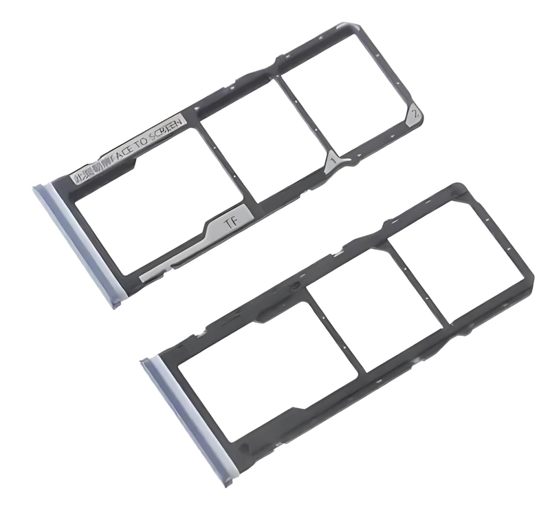 Xiaomi Redmi Note 9s - Replacement Dual SIM & SD Card Tray - Interstellar Grey