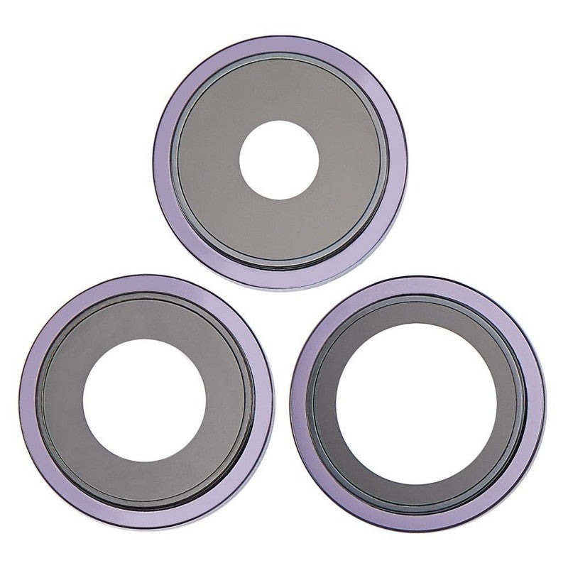 Apple iPhone 14 Pro , 14 Pro Max - Replacement Camera Lens Set With Frame - Purple