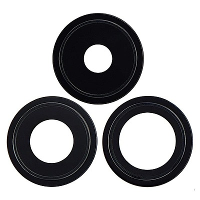 Apple iPhone 14 Pro , 14 Pro Max - Replacement Camera Lens Set With Frame - Black