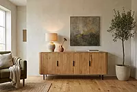 Cane Sideboard 200 Almond