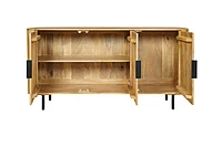 Cane Sideboard 160 Almond