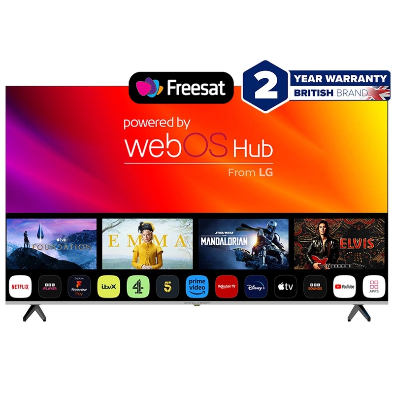 MITCHELL & BROWN 85" 4K SMART LED